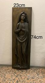 Bassorilievo Madonna -arte funeraria-