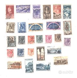 - Francobolli Italia 1953  - serie completa usati