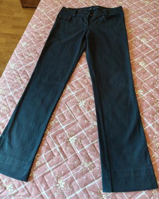 jeans donna in cotone nero, taglia S 