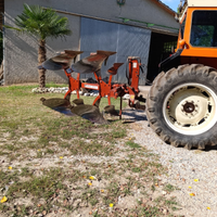 Aratro Grattoni bivomere ala 16