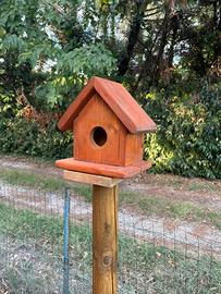 Casetta per giardino e arredo “folletti del bosco”