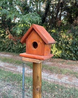 Casetta per giardino e arredo “folletti del bosco”