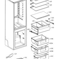 Ricambi frigorifero Electrolux Mod LNS8FF19S