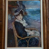 Quadro con cornice sulla spiaggia