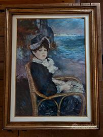 Quadro con cornice sulla spiaggia