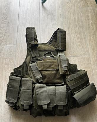 Gilet Tattico Softair - Set Completo MOLLE MFH