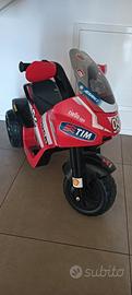 moto elettrica peg perego ducati desmosedici