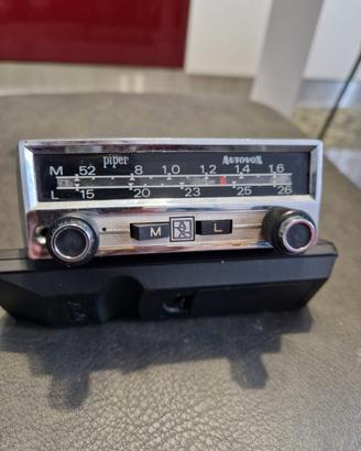 Autoradio epoca originale Fiat 500 da posacenere