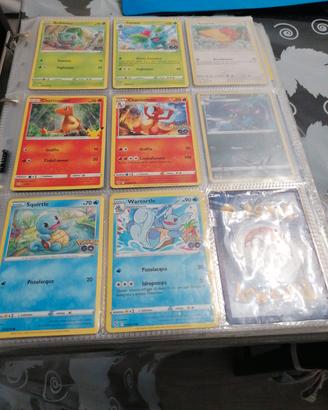  lotto carte pokemon normali