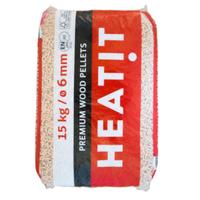 Pellet puro legno di abete Heatit 15 kg EN PLUS A1