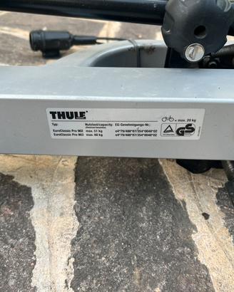 Portabici da gancio Thule a 4 posti
