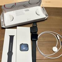 Apple Watch serie 9 GPS 45 mm alluminio mezzanotte