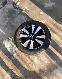 Cerchio in lega + crick meccanico