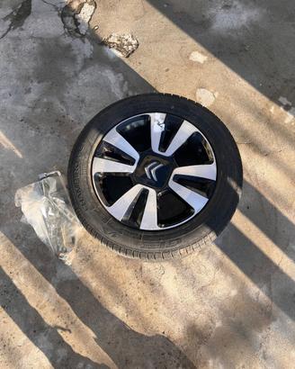 Cerchio in lega + crick meccanico