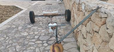 carrello rimorchio tender barca