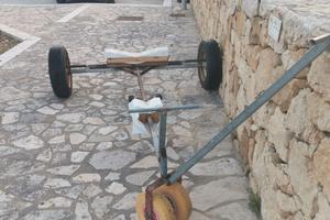 carrello rimorchio tender barca