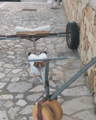 carrello rimorchio tender barca