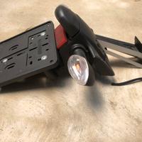 Portatarga e frecce Yamaha MT 07 2014