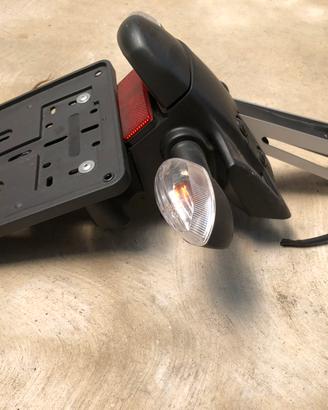 Portatarga e frecce Yamaha MT 07 2014