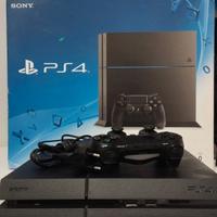 PS4 Slim nera 500GB+8giochi