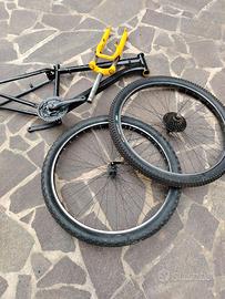 Ruote complete bici mountain bike scatto fisso