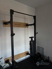 DOMYOS rack pieghevole a muro