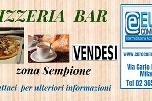 273/24 BAR PIZZERIA di mq 40 in zona Sempione
