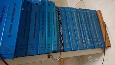 Schemari ed esplosi TV vintage dagli anni 60 al 05