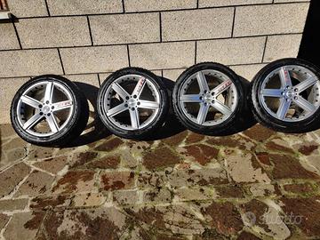 Set 4 Cerchi MOMO GTR 17" + Gomme 225/45 R17