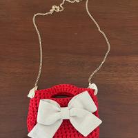 Borsa bimba all'uncinetto 