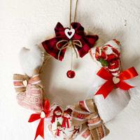 GHIRLANDA Shabby Chic - Unico - fatto a mano 