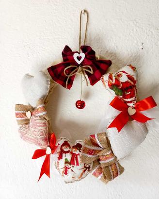 GHIRLANDA Shabby Chic - Unico - fatto a mano 
