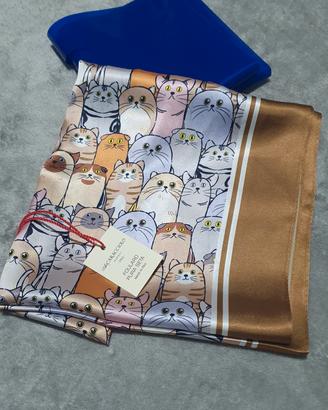 foulard di Seta Caracciolo 70x70 