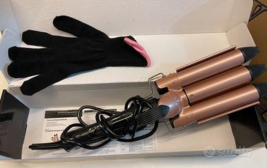 Piastra arricciacapelli effetto onda effetto ricci