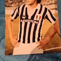 Fotografia Vintage 1984 Autografata Michel Platini
