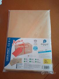 Pacco carta Kraft in A4