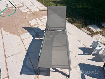 6 sdraio per piscina e giardino