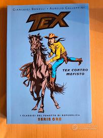 Fumetto Nuovo Tex serie oro, Tex contro mefisto.