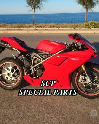 Ducati 1198 1098 848 termignoni terminali carbonio
