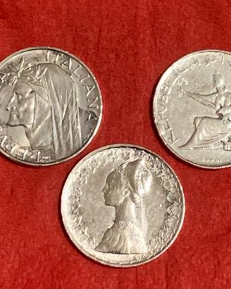 Monete da 500 in argento