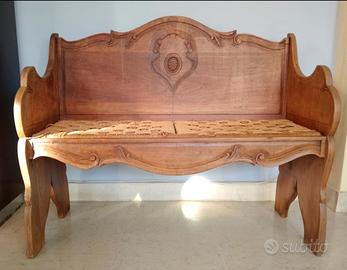 Panchetta alpina da chiesa, antica