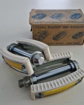 coppia pedali bicicletta WAY ASSAUTO d'epoca