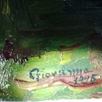 Quadro olio, Giovanna Cellini 1925