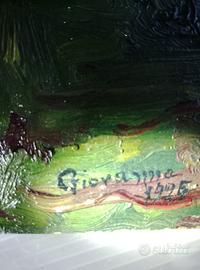 Quadro olio, Giovanna Cellini 1925