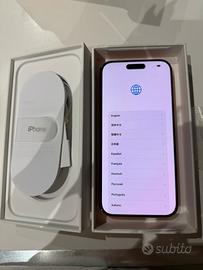 IPHONE 17 pro max 512 arancione