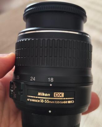 Nikon AF-S DX 18-55mm f/3.5-5.6G II ED leggi