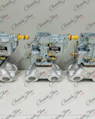 3 Carburatori weber 40DCZ6 Ferrari
