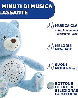 Chicco First Dreams Orsacchiotto Peluche Baby Bear