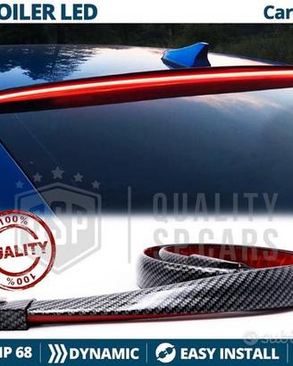 SPOILER LED Posteriore per TOYOTA Carbon Look