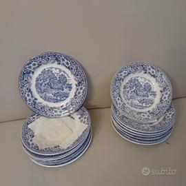 servizio piatti decorati